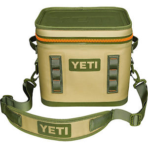 YETI Hopper Flip 12 Cooler Leakproof Field Tan/Blaze NEW in Box