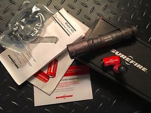 SUREFIRE Classic A2L Aviator - Dual Output W/B LED Flashlight A2L-HA-BL Mint