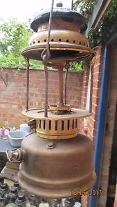 ANTIQUE Sweden KEROSENE LANTERN gas LAMP Radius 119  BRASS