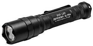 SureFire E2D Defender Ultra Dual Output Flashlight with output tailcap click...