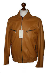 Baldessarini Signature Giacca Bado Spagnolo Pelle Agnello Giacca Di Pelle Tgl 50