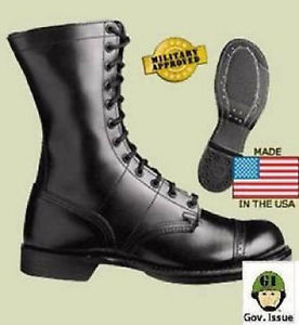Corcoran US Airborne Army Military Leather boots Lederstiefel Stiefel 44