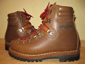 Raichle EU 42 UK 8 Wanderstiefel zwiegenähte Bergschuhe Leder NEU!  #1904