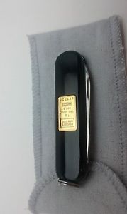 Victorinox Swiss Army Classic Gold Ingot Pocket Knife Multi-Tool