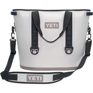Yeti Hopper 40 Grey/Blue Soft Side Cooler Bag