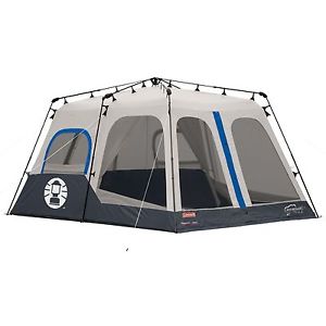 2-Room Instant Tent w/ Waterproof Walls Coleman 8-Person 14' x 10' FREE SHIPPING