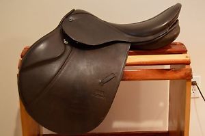 17.5" Seat 29 cm Gullet Stubben Edelweiss with Equi Soft Seat Horse Saddle