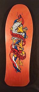 Rare Vintage 1991 Dogtown John Schultes American Eagle Mini NOS Skateboard Deck