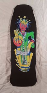 Vintage 1988 Uncle Wiggley John Schultes "Wicked King" Mini NOS Skateboard Deck