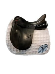 Used Albion SLK Dressage Saddle - Size: 18.5" - Black
