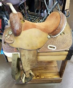 15" Circle Y Martha Josey Barrel Saddle