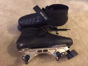 Roller derby skates: Mota Carbon w/ Arius Platinum plates
