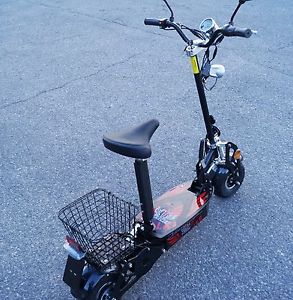 rideONEcar. Scooter Electric CAPTAIN BLACK ESB1 1000W