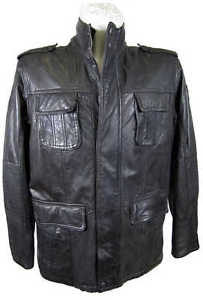 Milestone Giacca Uomo Pelle, Pelle Nappa di capra marrone scuro 2. Wahl 6429