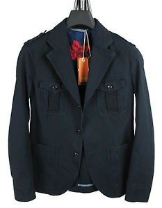 BOSS ORANGE Giacca in cotone / giacca BIELO in 48 blu scuro