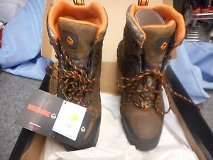 NIB MEN'S WOLVERINE CROSSBUCK LX WATERPROOF BOOTS SHOES WATERPROOF SIZE 11 M