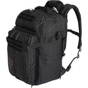 First Tactical Tactix 1-Day Plus Backpack MOLLE Police Security Nylon Pack Black