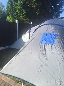 Storm Proof 12 Man Tent. 3 Separate Sleeping Pods & Living Area Never Used.
