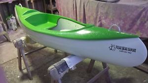FIBREGLASS CANOE PLASTIC CANOE CAMPING CANOE 1 PERSON CANADIAN CANOE SUIT FISHIN