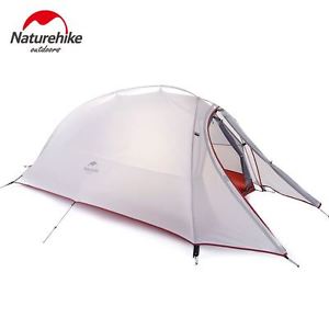 Naturehike Tent 1-2 Person Hiking Camping Tent Double Layer Ultralight Silica ge
