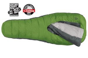 Sierra Designs BACKCOUNTRY BED Sleeping Bag 600 DriDown REGULAR Size GREEN
