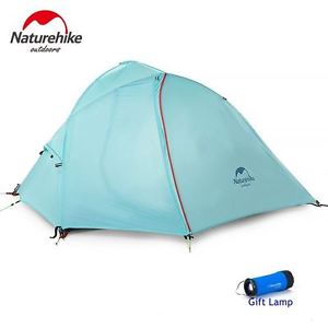 Naturehike Silicone 1-2 Person Double Layers Tent NH Outdoor One Bedroom Camping