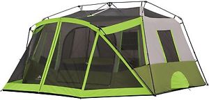 Ozark Trail 9 Person 2 Room Instant Cabin Tent With Screen Room Camping