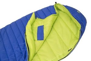 Carinthia G 180 Sac de couchage léger large G-LOFT bleu vert Fibre synthétique
