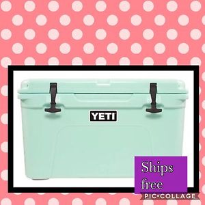 YETI TUNDRA~SEAFOAM GREEN~Limited Edition ~45 ICE CHEST COOLER~BRAND NEW