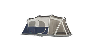Coleman Elite WeatherMaster 6-Person 11 ft. x 9 ft. Lighted Tent W/ Screen Room