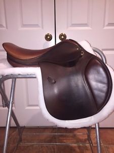 2015 Tad Coffin A5 75/70X 17.5" seat Smart Ride Close Contact Jumping Saddle