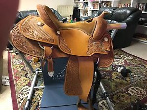Billy Cook western saddle reining saddle millenium Reiner