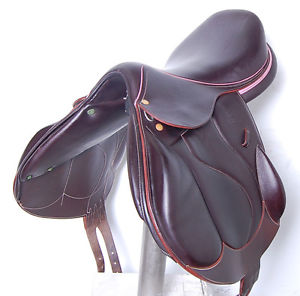 18" DEVOUCOUX CHIBERTA SADDLE (S13004309) FULL CALF, VERY GOOD CONDITION!! - XVD