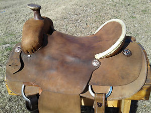 16" Ranch Roping Saddle (Made in Texas)
