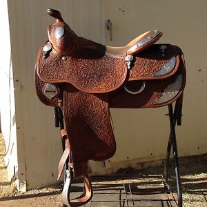 Trophy Tack Western Saddle 15.5