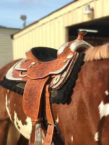 Billy Cook Silver Show Saddle