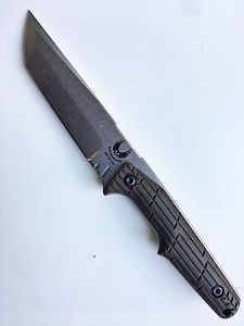 Bawidamann Skraeling S35VN Olive G10 Messer Knife