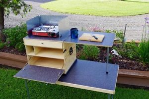 NEW DRIFTA SMALL TRAVEL KITCHEN WITH LID OUTDOOR COOKING STKL