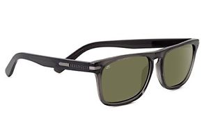 Serengeti Carlo occhiali da sole, unisex, Carlo, Dark Crystal Grey, M