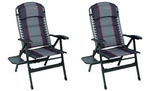 2 x Quest Elite Performance range comfort chair with table