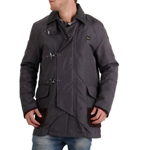 BLAUER USA Giacca Invernale Uomo Boston Massa Grigio Antracite BLU0383