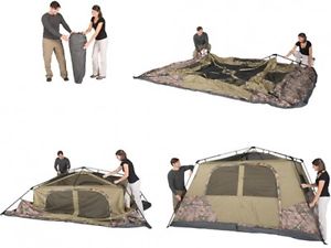 Ozark Trail 13' X 9' Instant Cabin Tent With Realtree Xtra Camo, Sleeps 8
