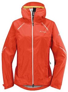 VAUDE Giacca Donna, Rosso (Glowing Red), 48