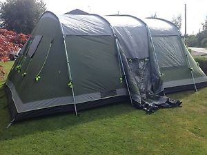 Camping Outwell Montana 6 Tent Oluminous trim Round The Bottom Used Un Marked