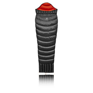 Haglofs L.I.M Down Black Hiking Outdoors Trekking Warm Hooded Sleeping Bag