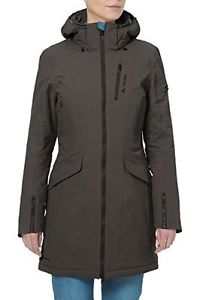 VAUDE, Giacca Donna Kuvola, Marrone (Verde - fir green), 40