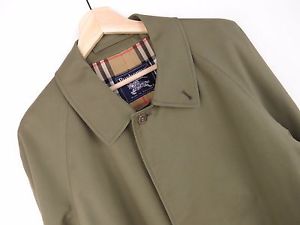 mh982 BURBERRYS' CLASSICO CAPPOTTO ORIGINALE Premium FATTO IN INGHILTERRA