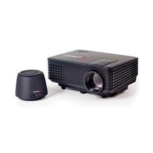 GLOBE Portable 12V Hi-Res Movie Projector