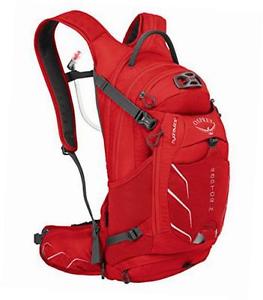 packs raptor 14 hydration pack, red pepper