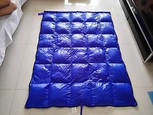 Weichen glänzend Nylon DaunenPad Daunendecke Bettdecken atmungsaktive Winterwarm